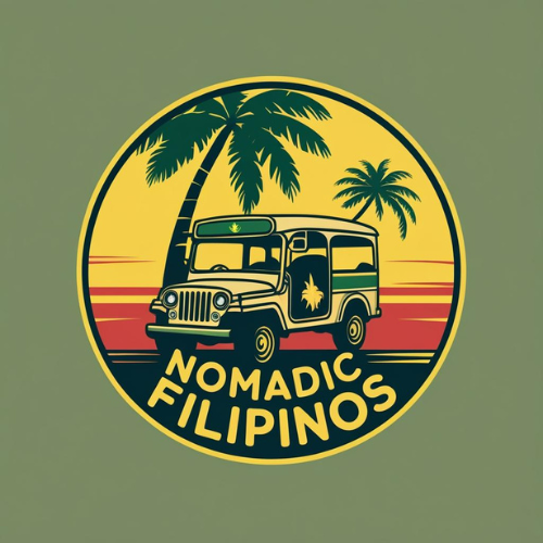 Sunset Jeepney sticker design